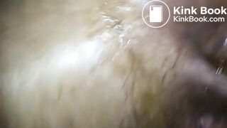 Cú aberto e cagado depois do anal