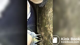 Shitting in park - video 2