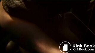 Dirty girl shits on public toilet seat