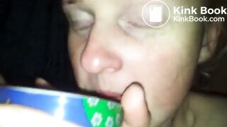 TEEN SCAT 02: Blonde Eats Boyfriends Shit