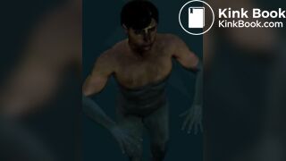 Shrunken Man Down The Toilet