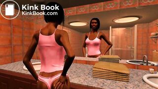 Shrunken Man Down The Toilet