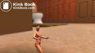 Shrunken Man Down The Toilet