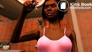 Shrunken Man Down The Toilet