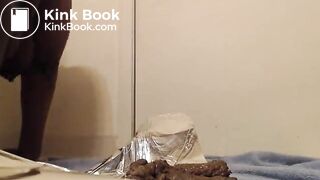 70 yo ebony granny shit