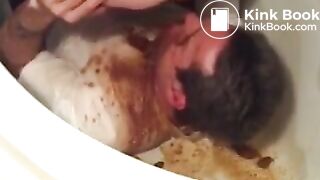 Diarrhea on husbands face