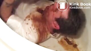 Diarrhea on husbands face