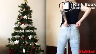 Smearing Tight Jeans with Poop