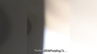 girl takes big one