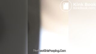 girl takes big one