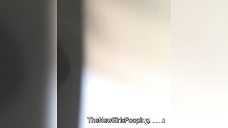 girl takes big one