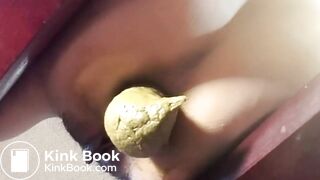 beautiful girl shitting in lucky guy