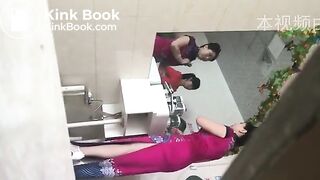 poo in the toilet