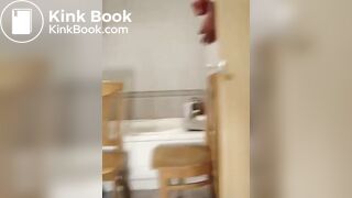 Korean girl scat play