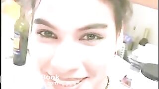 Latin girl takin big creamy load