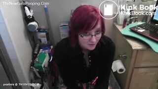 Porcelain Toilet Poop 3