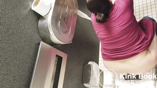 voyeur girls pooping