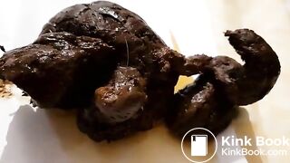 pretty lady dress poop