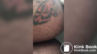 Ebony pooping - video 16