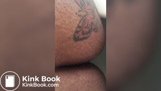 Ebony pooping - video 16