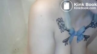 Same Unknown Cute Teen Doing Enema.