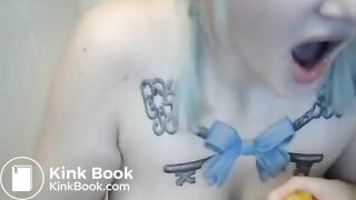 Same Unknown Cute Teen Doing Enema.