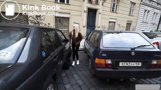 drunk girl pees then convinced to shit