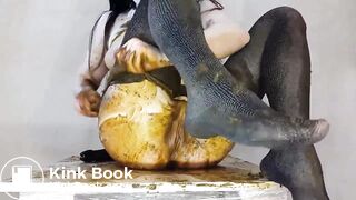 sexy Russian pooping and pissing - video 2