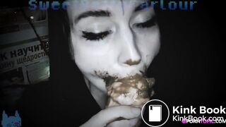 gorgeous Russian shitting - video 9