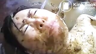 [Sample] The Toilet Girl eating all kinds of human waste part2