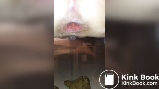 Scat fun in the rear