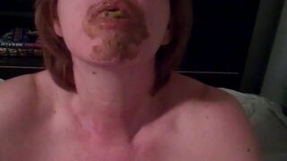 slut enjoyiing her fruits of labor