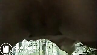 Female outdoor shit in the woods