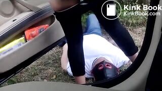 Amazing scat addicted woman, great shit eating