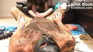 eating from sluts ass