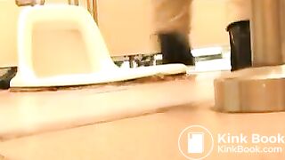 Japanese toilet prolapse