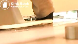 Japanese toilet prolapse