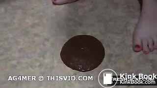 Sexy Girl Needs To Shit Randomly And Makes A Mess With Her Loose Poop