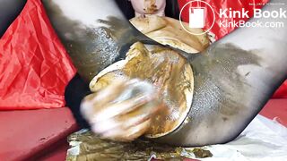 Black Pantyhose & Shitty Asshole Fucked