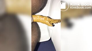 Ebony Babe Creamy Shit for Me