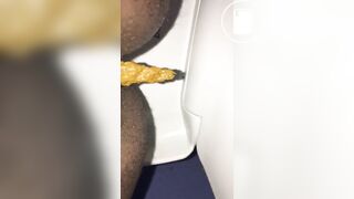 Ebony Babe Creamy Shit for Me