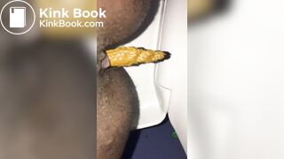 Ebony Babe Creamy Shit for Me