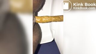 Ebony Babe Creamy Shit for Me