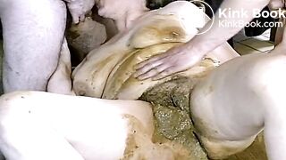 Big shit for chubby lady