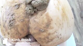 Very messy scat sex
