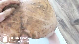 Very messy scat sex