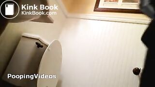 Girl pooping on the toilet - video 20
