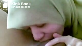 Hijab melayu rim boyfriend shit hole