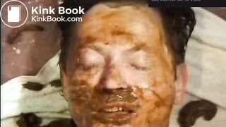 Vomit after scat in mouth