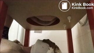 Nastiest diarrhea ever on the human toilet